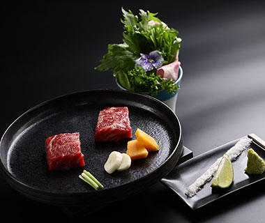 上州牛ステーキ（石焼き）