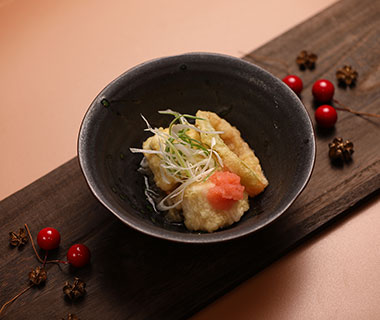 胡麻豆腐の煎り出汁