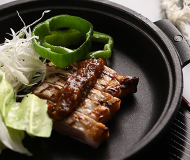上州麦豚葱みそ焼き