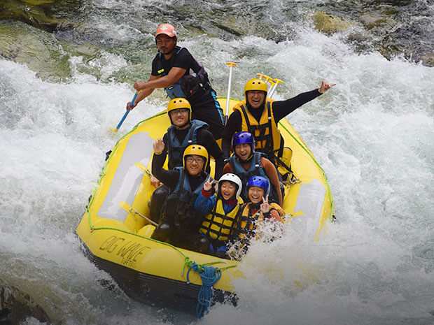 Water rafting