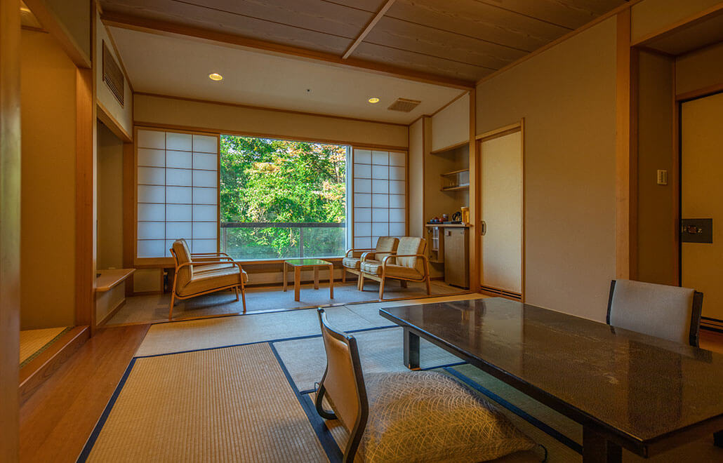 Room with Open-Air Bath